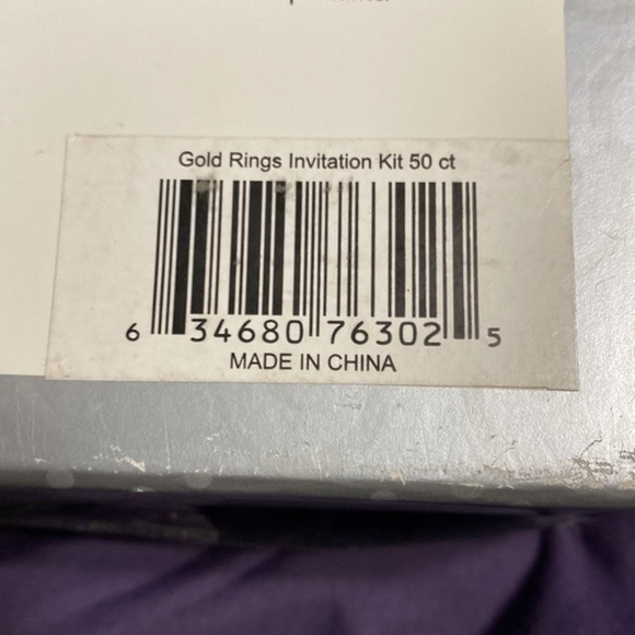 Gartner Studio wedding invitation kit ( set of 2) 50 count each - Picture 7 of 7